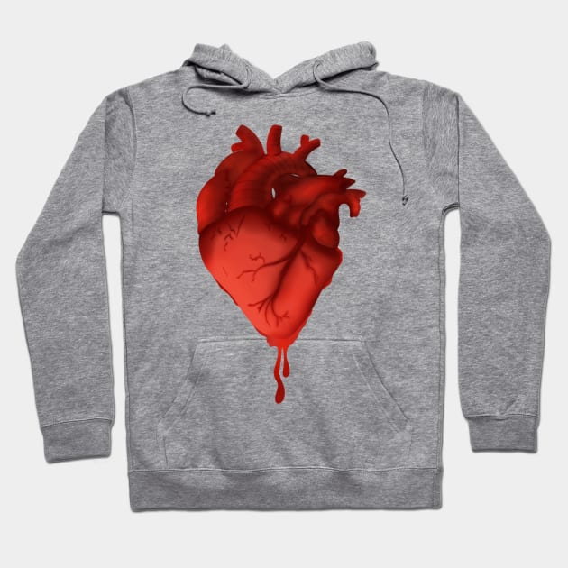 Anatomical Heart Hoodie by Ale Coelho